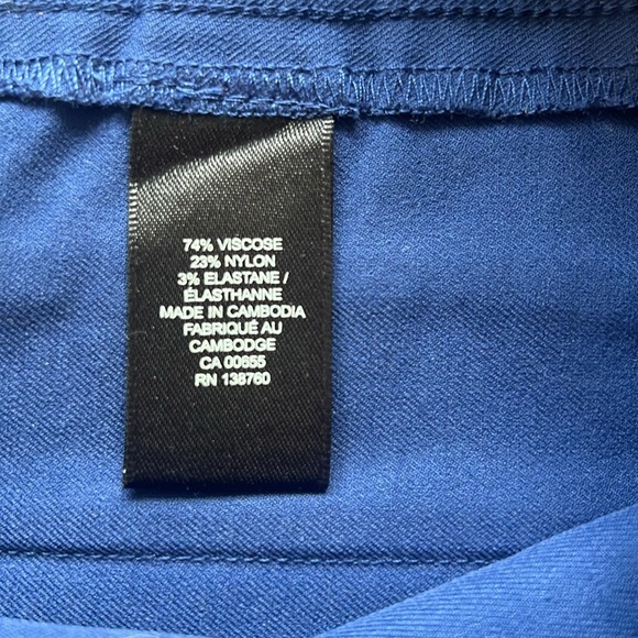 NWOT Camber & Grace royal blue city legging pant - Picture 7 of 9